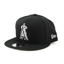NEW ERA (뉴에라) 캡 MLB 스냅백 9FIFTY BLACK & WHITE 아메리칸 리그 애너하임 엔젤스 Anaheim Angels