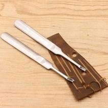 가죽공예용 U형 V형 가장자리 홈파기 가공 그루버 피할기 가죽공구, 단품, 단품