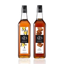 [1883] 1883 바닐라시럽 + 카라멜시럽 (2종세트), 단품