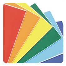 [동화오피스] 미니 칼라우드락 29x44cm 5장 / 칼라보드, 색상