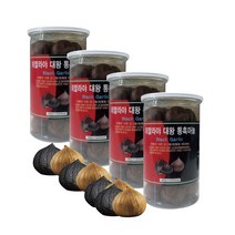 흑마늘 2kg(500gx4) 통흑마늘 흑마늘효과, 4개