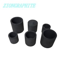 열분해 흑연 도가니 5ml - 100ml 열분해 도가니 환경 감지 백금 도가니 지질 분석 용, 06 50ml 50x55mm 1pc