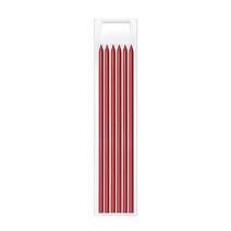 리필 리드 및 내장 샤프너가 있는 단단한 목수 연필 스크라이버 목재 바닥 마킹 목공, 07 6pcs red refill