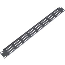 NETmate CYPV-1UBlack 허브랙 통풍식 블랭크 판넬1U, 1, 1
