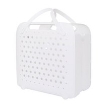 엔씨씨 틈새 접이식 폴딩 사각 빨래바구니