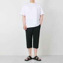 벤티브 남자 린넨7부팬츠 빅사이즈 여름린넨반바지