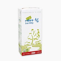 [아이스박스포함]에버휩 생크림 식물성 가당 1030g 휘핑크림, 1개