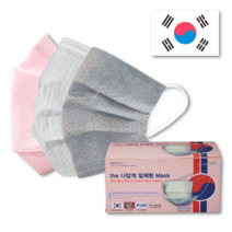 더노러스 국산 필터 숨쉬기편한 3중 항바이러스 방수 필터 코팅 컬러 한지 덴탈 마스크 50매 100매 회색 그레이 색깔 유색 핑크색 분홍색 핑크 귀안아픈 귀편한 마스크 나노필터, 항바이러스필터 한지마스크 - 화이트 50매