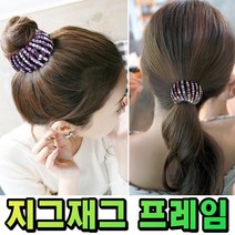 6.5x4cm 똥머리집게핀 M L size 1p