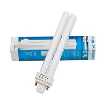 필립스 PL-C 2핀 4핀 26W 220V 삼파장 형광등 램프, 4핀 전구색