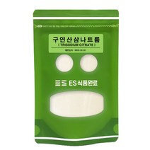 ES식품원료 구연산삼나트륨 시트르산삼나트륨 Trisodium Citratel[1025], 100g, 100g