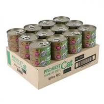대한사료 프로베스트 캣 푸드 치킨 80g 1박스 24개입, 1박스(24개입)