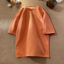 DX168 핫한 중량 와플 280 g 클래식 트렌드 솔리드 무지 반팔 남자 특 비판함 15 평평하게깔면 도모함