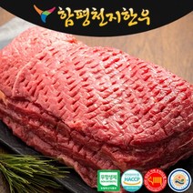 [함평축협] 무항생제 1+한우 / 산적 200g, 선택사항:산적용(절단)