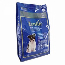 강아지사료 개 반려견 애견 제니스 독 미니 블루 1.2kg