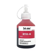 잉크맨 BT6000 BT5000 BTD60 무한잉크 / DCP- T220 T300 T310 T420W T500W T510W T700W T710W MFC- T800W T810W 호환, BT03 100ml 빨강, 1개