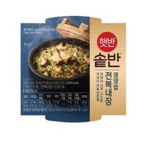 햇반 솥반 전복내장 영양밥, 200g, 6개