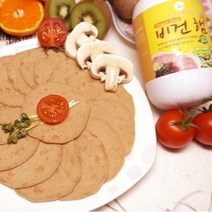 채식 콩고기 비건 햄 HACCP 건강식품 콩햄 동그랑땡 돈까스 소세지 국산 현미 콩단백, 500gx2개, 2개