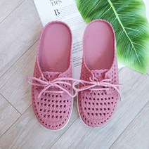 더드림 여성 끈 젤리슬리퍼 뮬 블로퍼