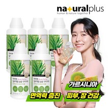 권나라 에버핏 알로에겔다이어트 청포도맛 1000ml 5병