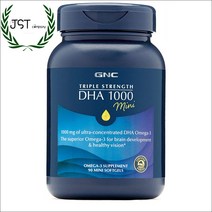 GNC Triple strength DHA 1000 오메가3 90캡슐 45일분