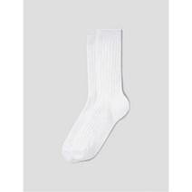 여성 펄 골지 양말 화이트 1932KTWYA1