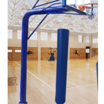 원형 기둥 보호커버 사각 안전보호대 스펀지 찍찍이 충돌방지 농구 축구, 주문제작 상담