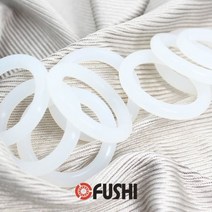 오링 실리콘 O링 ID 132 136 140 145 150 155 160 165 170 175/180x5.3mm VMQ 개스킷 씰 ORing 화이트 고무 CS5.3 mm 10 개5, ID132x5.3mm-White