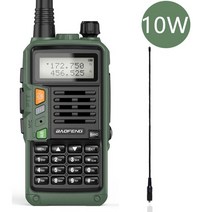 워키토키 무전기 uv-s9 plus 10w 높은 강력한 cb 라디오 트랜시버 50km, 협력사, 10w-771 안테나