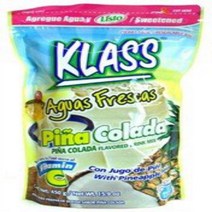 Klass Listo Agua Fresca Pina Colada Drink Mix Pack of １, 1