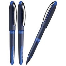일본직발송 3. 슈나이더 Schneider 롤러 볼펜 원 비즈니스 One Business 선폭 : 0.6mm 3 개 세트 (블루) B, 블루