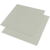 일본직발송 4. uxcell 2매입 13x13cm 보수파츠 마이카 플레이트 시트 운모판 전자레인지 운모판 전자레인, One Size_One Color, One Color, One Size
