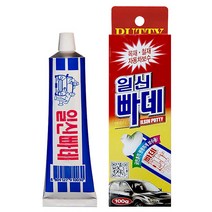 일신 차량 보수용 빠데, 100g, 4개입