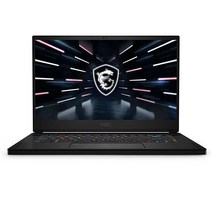 MSI GS66 스텔스 15.6인치 FHD 240Hz 2.5ms 초박형 경량 게이밍 노트북 인텔 코어 i7-11800H RTX3060 1B 1TB NVMe SSD Win11 VR