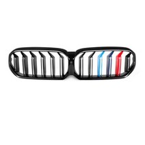 6 시리즈 G32 GT 프론트 그릴 - 그란 투리스모 LCI 글로스 블랙 ABS 킨디 범퍼 640I 640D XDrive, 2 Slat gloss M