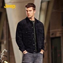 JEEP 지프 2022 가을 새로운 남성 캐주얼 옷깃 재킷 유행 긴팔 코듀로이 재킷 남성 JIAKE19