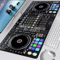 롤 게이밍 장패드 라디오 DJ 컨트롤러 워크벤치 마우스 패드 게이머 대형 커스텀 매트 키보드 노트북 소프, 03 3_06 Size 800x300x2 mm