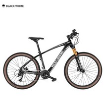 WEST BIKING탄소 섬유 산악 자전거 29 인치 성인 27 속도 경량 MTB 26 275, Black White+275inch 165185CM+S