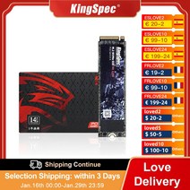외장 솔리드 스테이트 드라이브KingSpec m2 ssd PCIe 128G M.2 256GB SSD 2280mm NVMe 키 1 테라바이트 hdd, 04 1 테라바이트