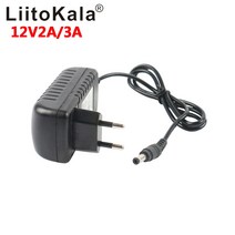 LiitoKala-암 커넥터 DC 12V 2A 3A 전원 어댑터 5.5x2.1mm AC 110V 220V 조명 변압기 LED 스트립 CCTV 라우터, 미국, [01] 12V 2A adapter