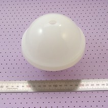 3D랩터 / 각종공예 지름 100mm 구모양 실리콘 몰드 DIY 레진 양초 비누 동그란