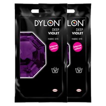 다이론 염색약 옷 의류 섬유 옷감 천 뉴핸드 퍼플 Deep Violet 50g 2개