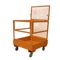 지게차용 고소 작업차 작업대 1인용 안전 케이지 엘베, 1미x1.2미