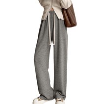 지나홈 여성 데일리 스트라이프 컴포트 와이드 팬츠 1P