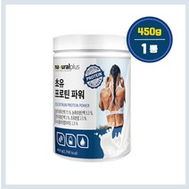 초유분말 피쉬콜라겐 분리유청단백 분리대두단백 초유 단백질, 450g, 1개