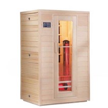 가정용 사우나 찜질방 간이 이동식 사우나 홈스파 땀빼기, 2인용 유리문모델