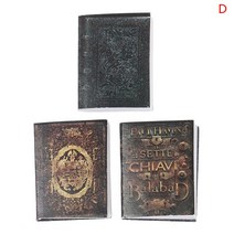 미니어쳐만들기 모형 DIY 인형의 집 미니어처 책 노트북 클래식 플립 북 모델 장면 장식 악세서리, [13] 3조각,피스