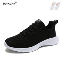 SUYAGAR 여성용 조깅화 여자 운동화 워킹화