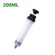 자동차 오일 추출기 펌프 200/500/1500CC 액체 추출 주사기 전송 핸드 도구 용품, 200ML, 01 200