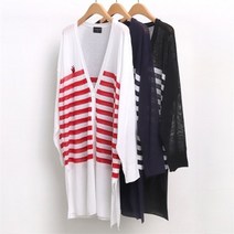 셀러허브 패션 빅사이즈사랑해요 5269L104 킹 단가라 롱 가디건 RM